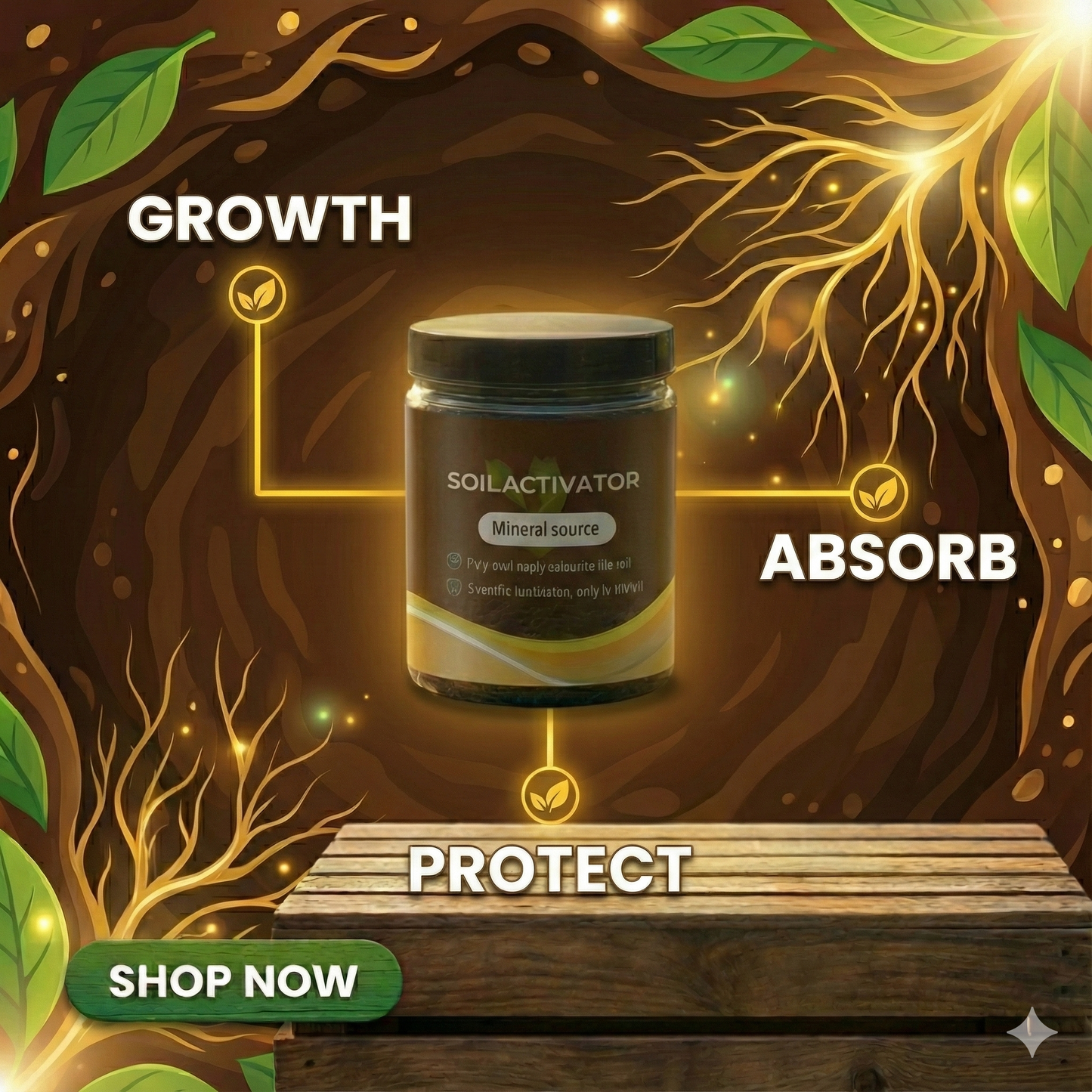 Soil Activated Premium Soil Activator (Buy 1 Get 1 FREE)