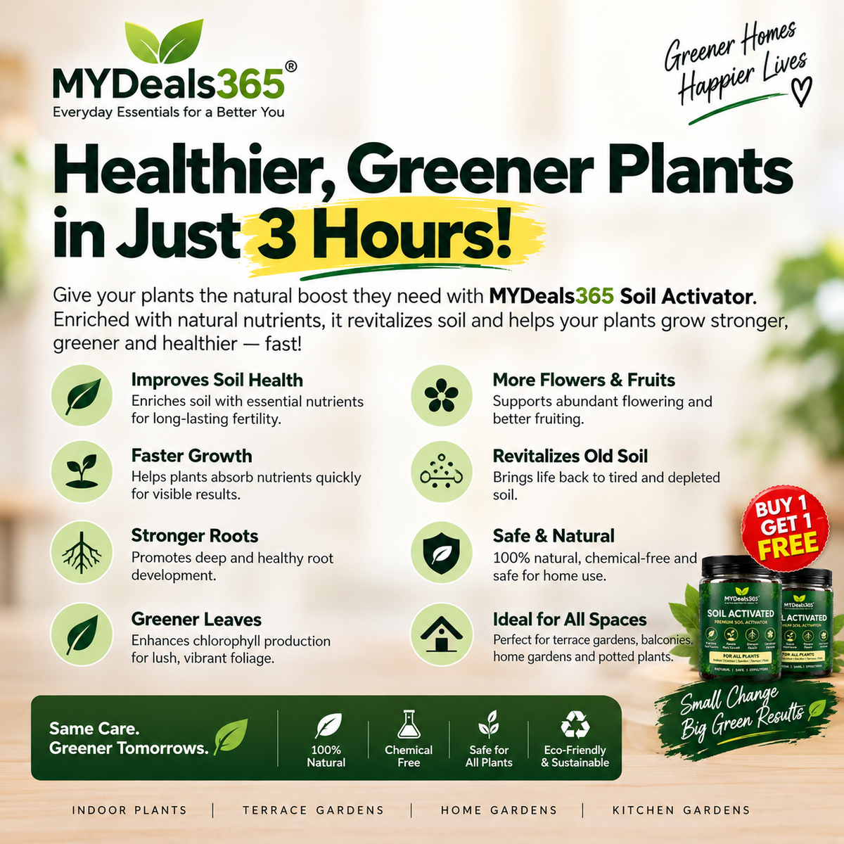 Soil Activated Premium Soil Activator (Buy 1 Get 1 FREE)