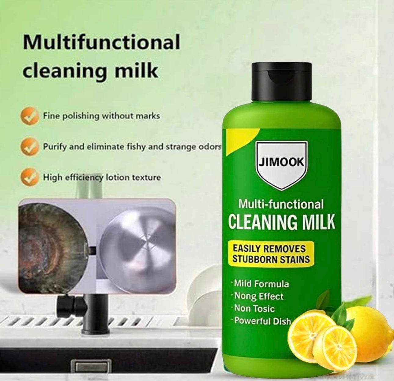JIMOOK™ Multifunctional Cleaning Milk (Buy 1 Get 3 FREE)